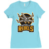 republic rebels Ladies Fitted T-Shirt