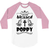 I Am One Blessed Poppy 3/4 Sleeve Shirt