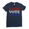 Vote Vote Vote America Ladies Fitted T-Shirt