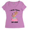 i speak fluent sarcazm Women's Triblend Scoop T-shirt