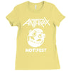 anthrax Ladies Fitted T-Shirt