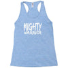 mighty warrior Racerback Tank