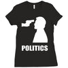 politics Ladies Fitted T-Shirt