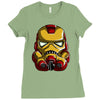 iron man stormtrooper mashup 1 Ladies Fitted T-Shirt