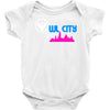 owl city retro Baby Onesie