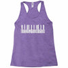 piano skyline Racerback Tank