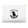 I Don't Eat Cock I'm Vegan Accessory Pouches