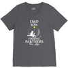 Dad And Son Fishing Partners For Life V-Neck Tee