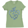 pet love cat Ladies Fitted T-Shirt