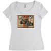 last stop hot rod repair sign, ideal birthday gift or present Women's Triblend Scoop T-shirt