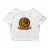 danger angry bear Crop Top