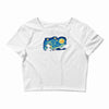 super starry night Crop Top