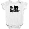 the dogfather american eskimo dog Baby Onesie