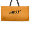 evolution of a darts player t shirt phil taylor board Weekender Totes