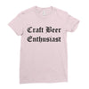 craft beer Ladies Fitted T-Shirt