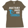 anatomy jokes are cornea Ladies Fitted T-Shirt