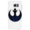 rebel logo with space pattern Samsung Galaxy S7 Edge