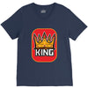king red V-Neck Tee