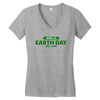 earth day shirt Women's V-Neck T-Shirt