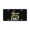 kings are born in 1967 License Plate