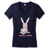 making friends Women's V-Neck T-Shirt