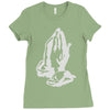 pray Ladies Fitted T-Shirt