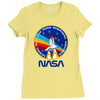 nasa space shuttle Ladies Fitted T-Shirt