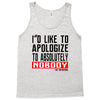 conor mcgregor apologize ufc mma notorious Tank Top