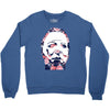 michael myers floral mask Crewneck Sweatshirt