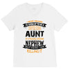 Super Cool Aunt Of A Freaking Awesome Nephew V-Neck Tee