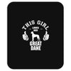 This Girl Loves Her Great Dane Mousepad