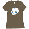 skull full of cats Ladies Fitted T-Shirt