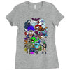 i ain't afraid of no ghosts Ladies Fitted T-Shirt