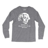 without a moustache einstein proud hirsute mustachioed grooming Long Sleeve Shirts