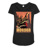 visit mordor Maternity Scoop Neck T-shirt
