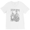 the walking dead tv show daryl and merle dixon brothers zombies V-Neck Tee
