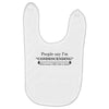 people say i'm condescending Baby Bibs