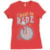 i want to ride my bike Ladies Fitted T-Shirt