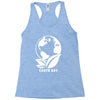 earth day planet Racerback Tank