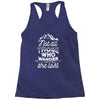 those who wander Racerback Tank