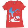 alice&rsquo;s adventures in wonderland Ladies Fitted T-Shirt