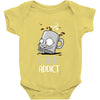 coffee addict Baby Bodysuit