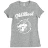 old skool Ladies Fitted T-Shirt
