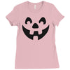 jack o lantern halloween Ladies Fitted T-Shirt