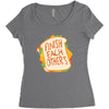 Finish Each Other Women's Triblend Scoop T-shirt