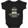 premium vintage 1978 classic perfectly aged limited edition Baby Bodysuit