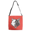 KING OF THE WOLF Adjustable Strap Totes