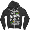 pumpkin spice hocus pocus and cozy sweaters Zipper Hoodie
