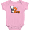panda hug Baby Bodysuit