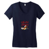 calvin hobbes Women's V-Neck T-Shirt